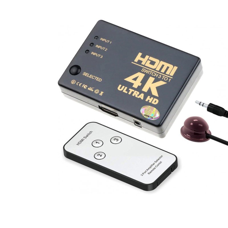 Переключатель ViTi HDSW-301S черный