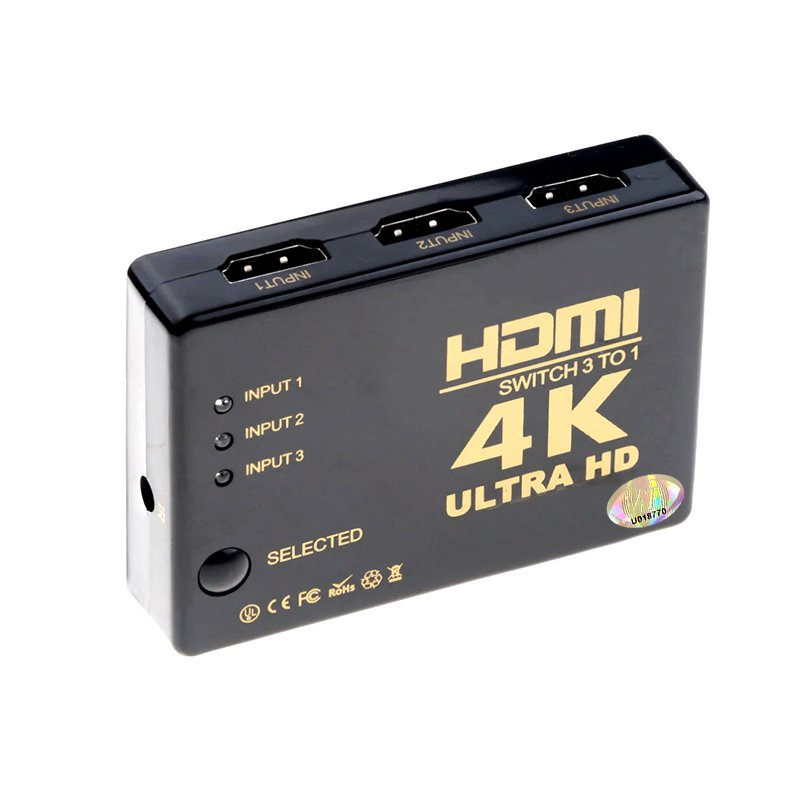 Переключатель ViTi HDSW-301S черный
