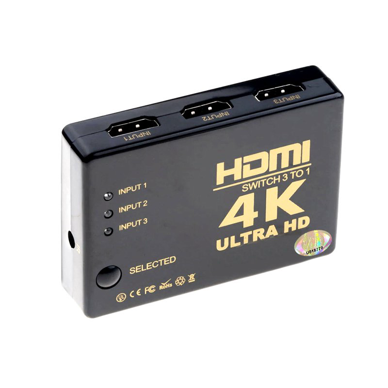 Переключатель ViTi HDSW-301S черный купить,4727