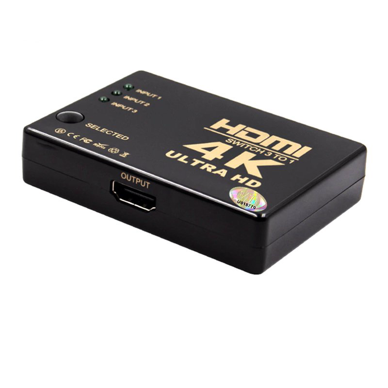 Переключатель ViTi HDSW-301S черный купить,4727