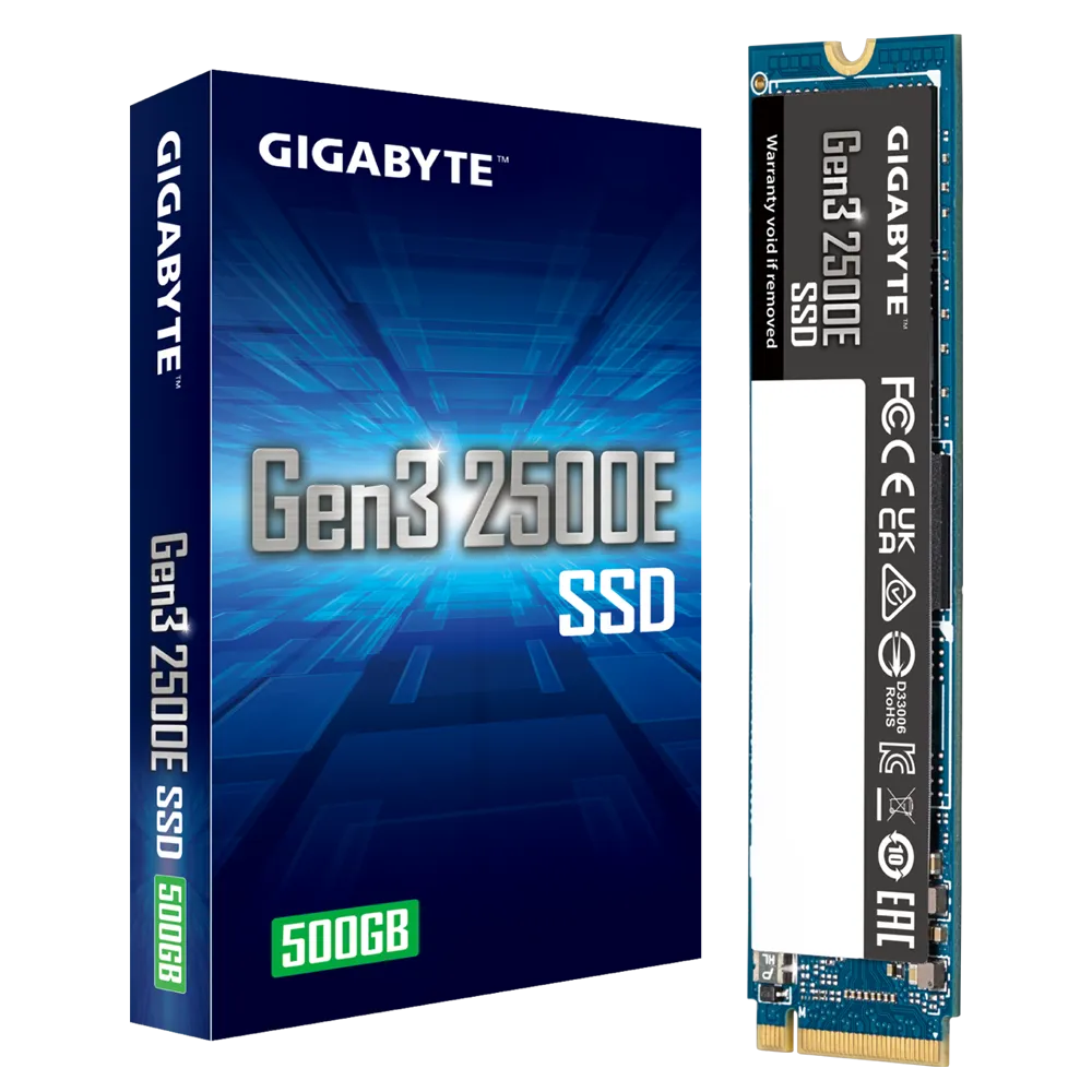 SSD накопитель Gigabyte AORUS Gen3 2500E G325E500G 500Gb купить,0