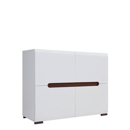 Тумба БРВ Брест Ацтека REG4D/8/11 белый блеск/дуб венге магия - ForteMarket Тумба БРВ Брест Ацтека REG4D/8/11 белый блеск/дуб венге магия купить,0
