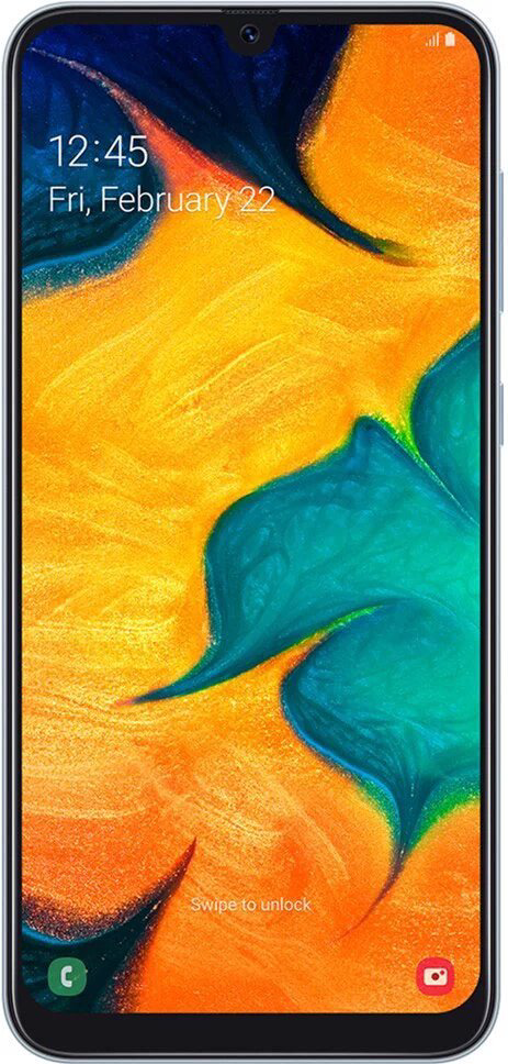 Смартфон Samsung Galaxy A30 32Gb White купить,NaN