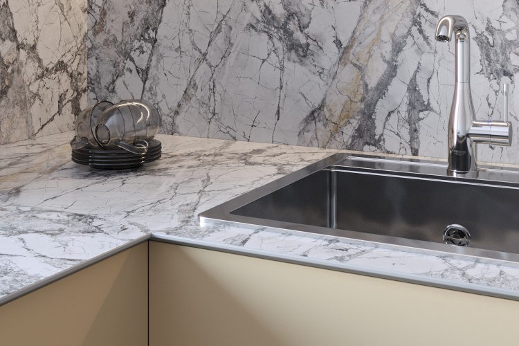 Столешница Мебель Азии Бразильский мрамор TP3-e2-U1/05-DS0-1 300x60x4см  