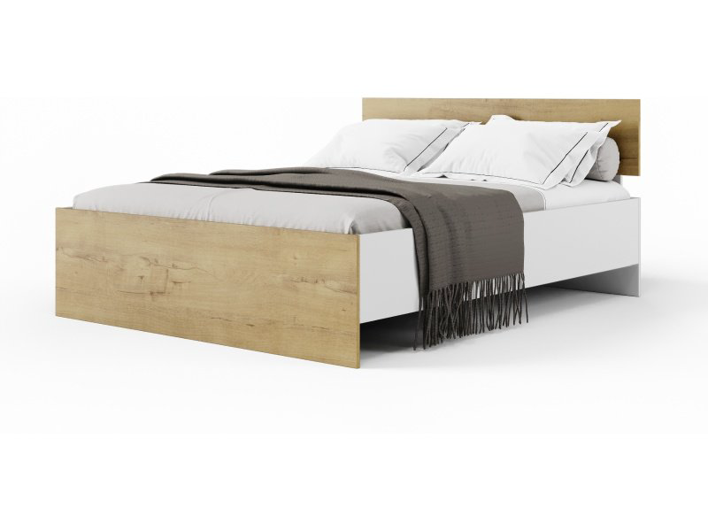 Кровать Мебель Азии Медина 160x200см дуб бунратти купить,NaN