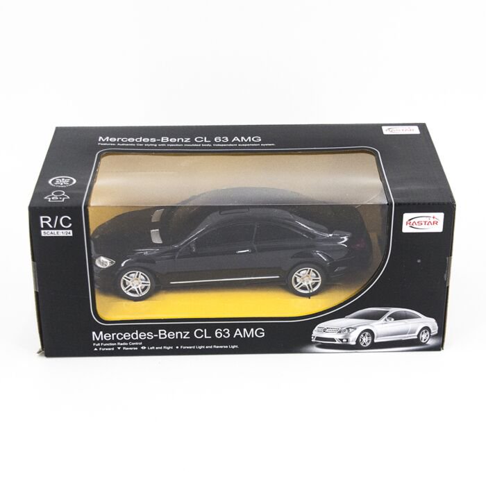 Модель автомобиля Maisto 1:24 Mercedes CL63 AMG черный купить,NaN