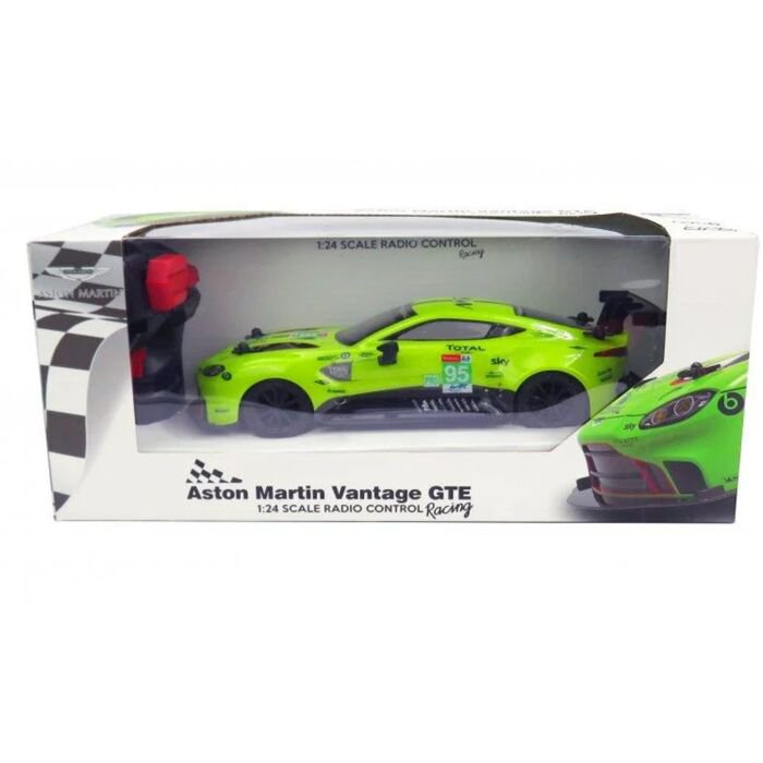 Модель машины RW 1:16 Aston Martin Vantage GTE зеленая купить,NaN