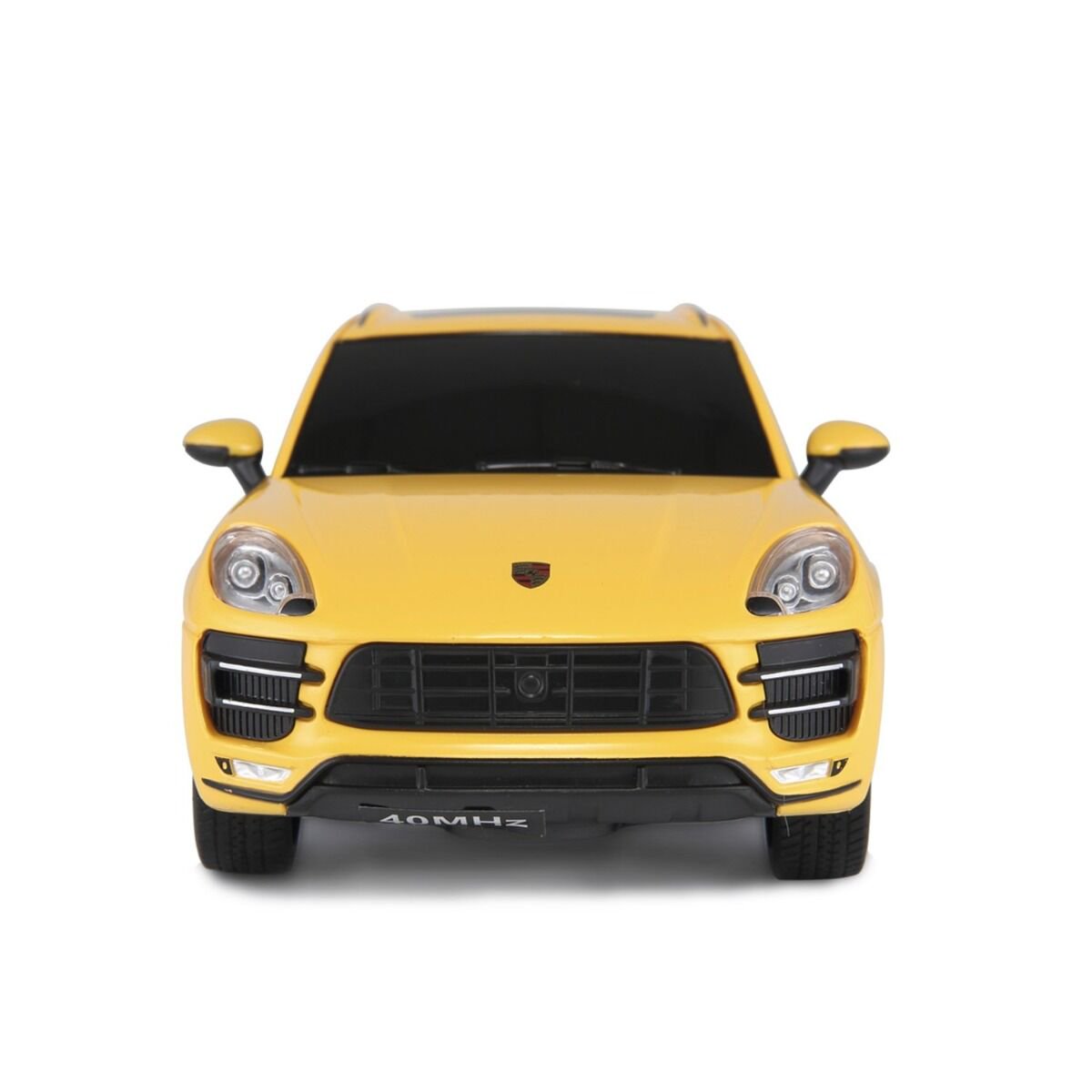 Радиоуправляемая машина Rastar 1:24 Porsche Macan Turbo желтая купить,NaN