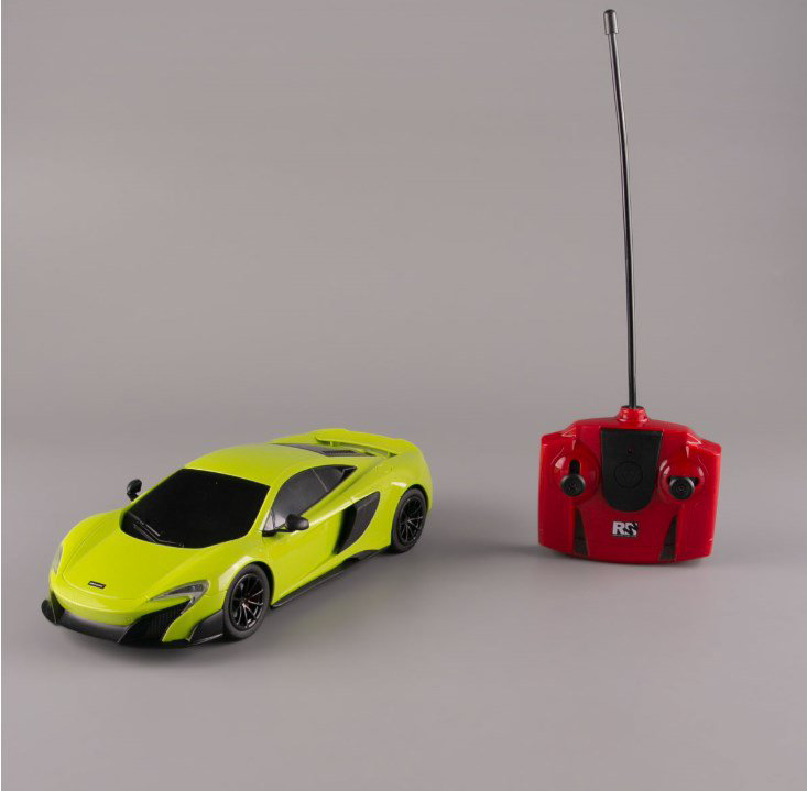 Машинка RW 1:18  McLaren 675LT Coupe зеленая купить,NaN