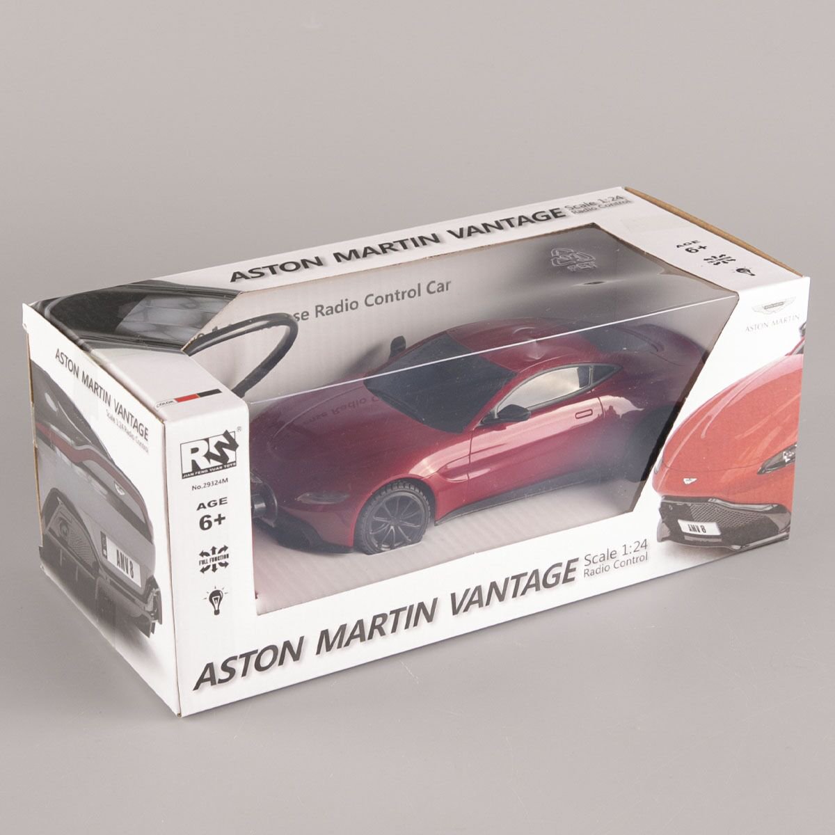 Модель машины RW 1:24 Aston Martin Vantage красная купить,NaN