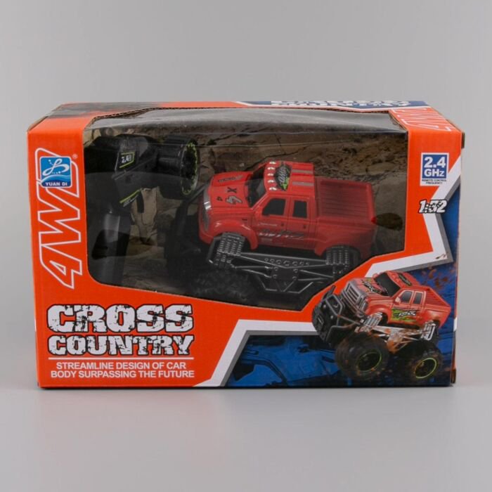 Машина радиоуправляемая Cross Country 1:32 Monster Jam красная купить,NaN