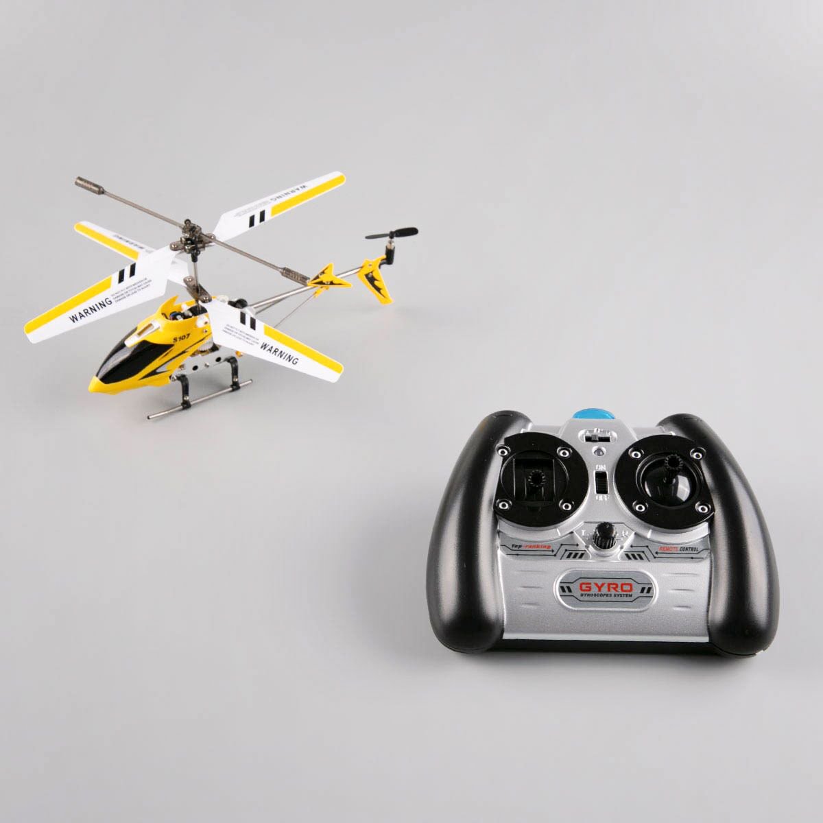 Вертолет Syma S107G желтый