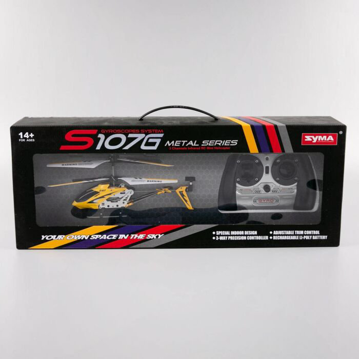Вертолет Syma S107G желтый купить,NaN