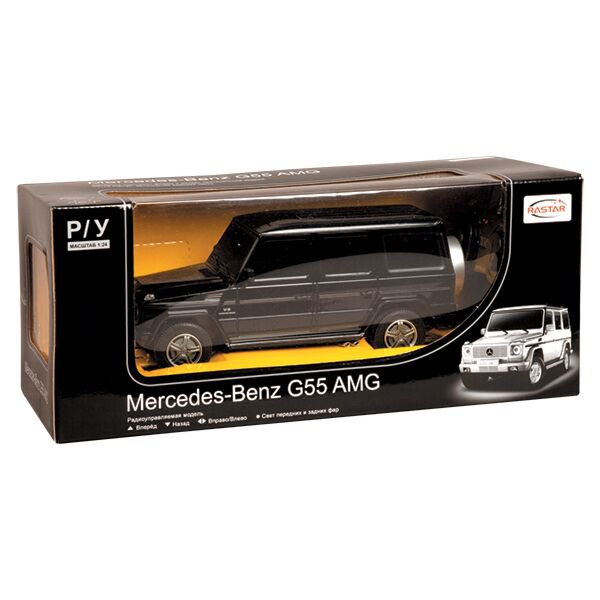 Машинка Rastar Mercedes-Benz G55 30500B 1:24 черная