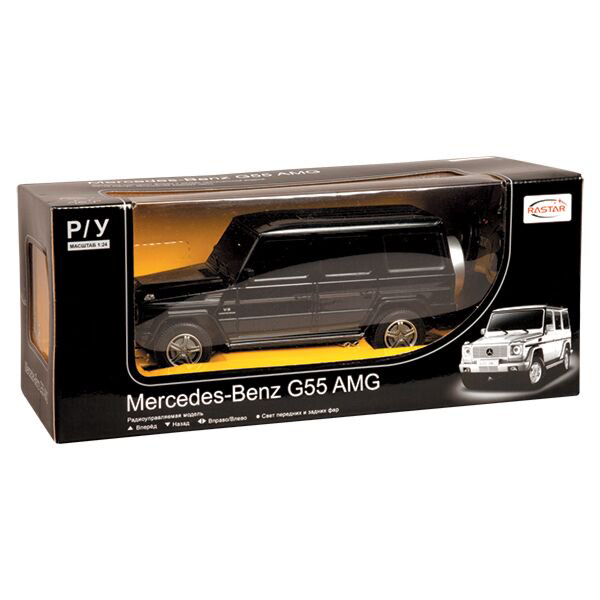 Машинка Rastar Mercedes-Benz G55 30500B 1:24 черная