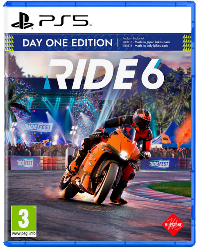 Игра для PS5 Ride 6. Day One Edition