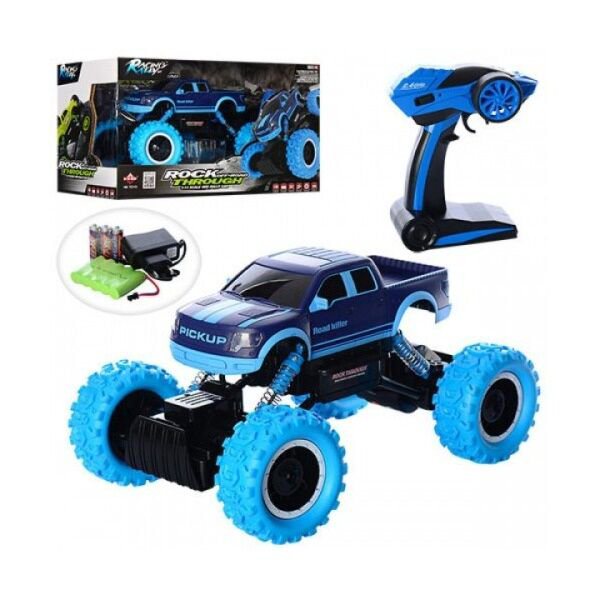 Машинка HB Toys Бигфут  1:14 синяя купить,NaN