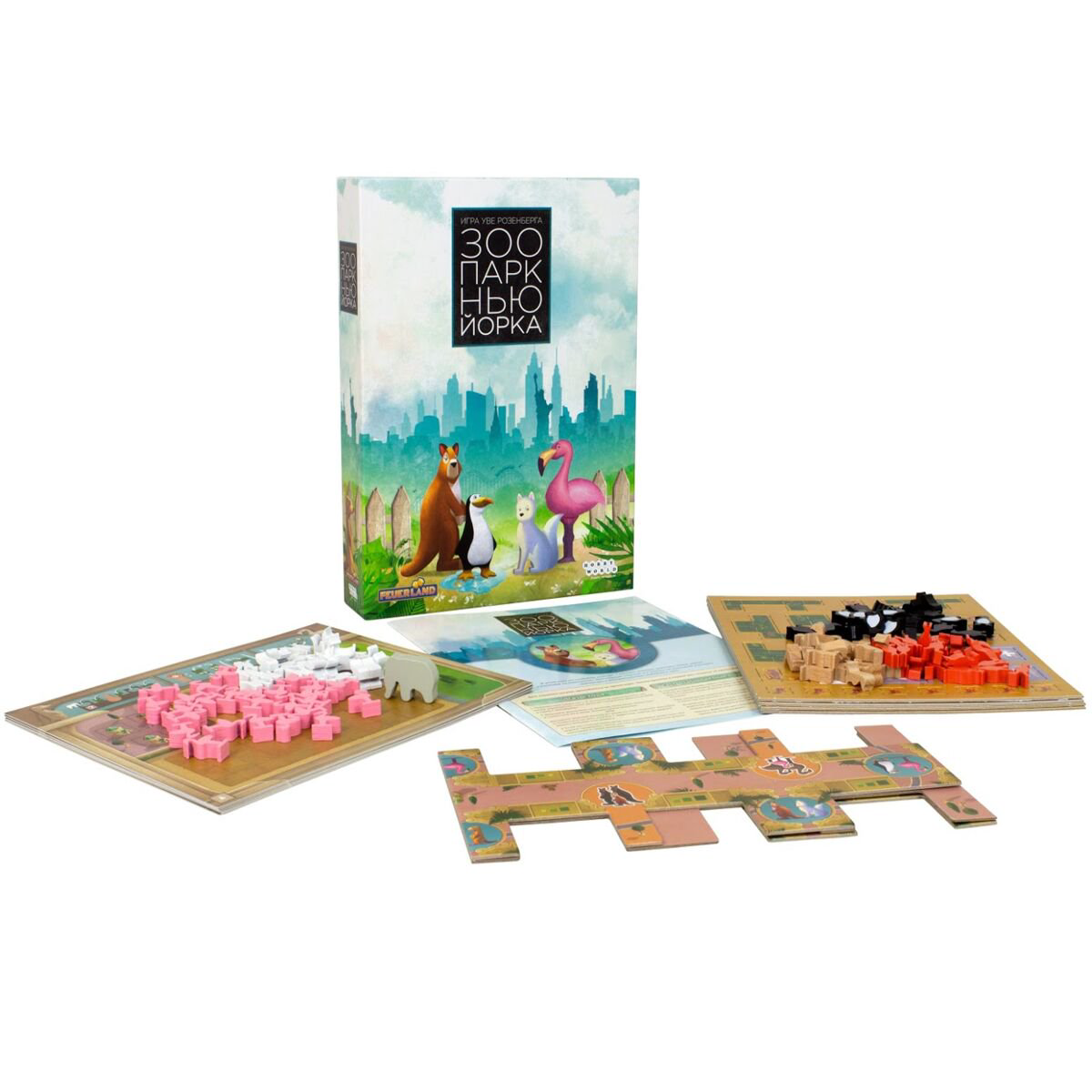 Настольная игра Мир Хобби  Зоопарк Нью-Йорка купить,NaN