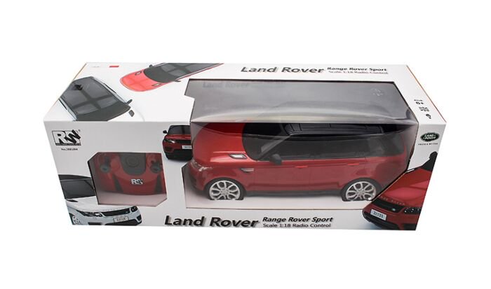 Машинка RW 1:24 Range Rover Sport  красная  купить,NaN