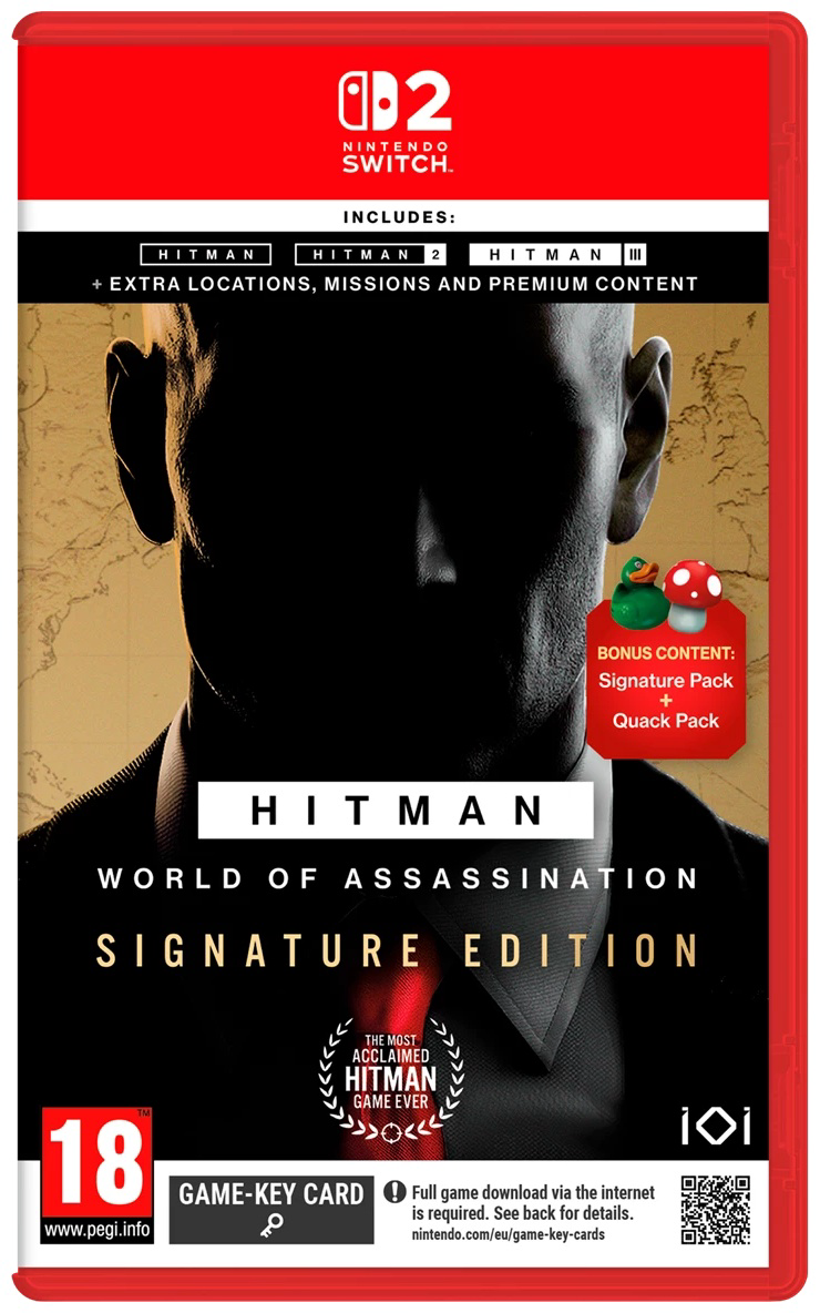Игра для NS2 Hitman: World of Assassination. Signature Edition