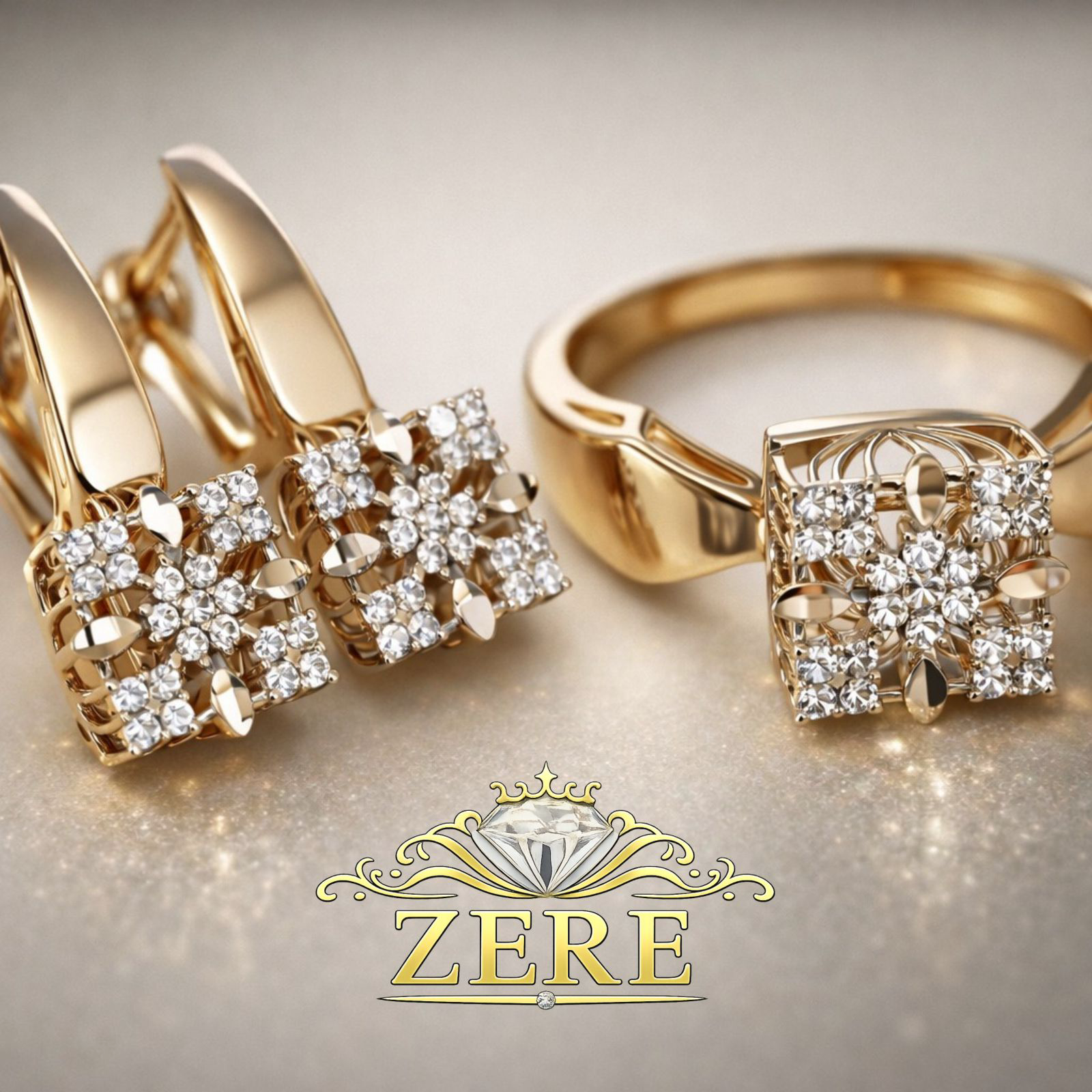 Комплект Zere золото 7.02гр - ForteMarket Комплект Zere золото 7.02гр купить,589700