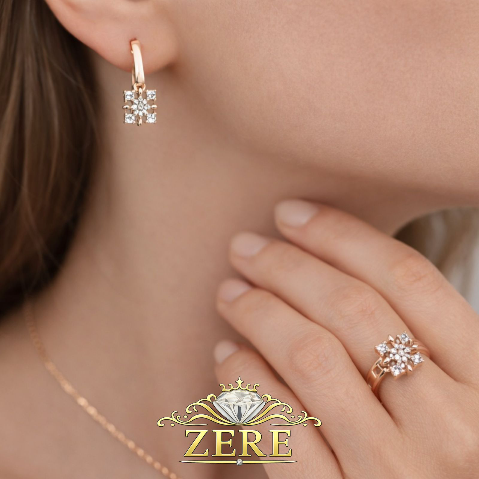 Комплект Zere золото 7.02гр - ForteMarket Комплект Zere золото 7.02гр купить,589700