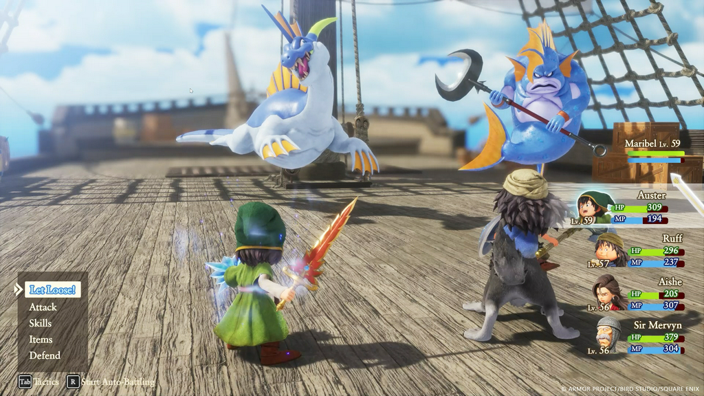 Игра для NS Dragon Quest VII: Reimagined