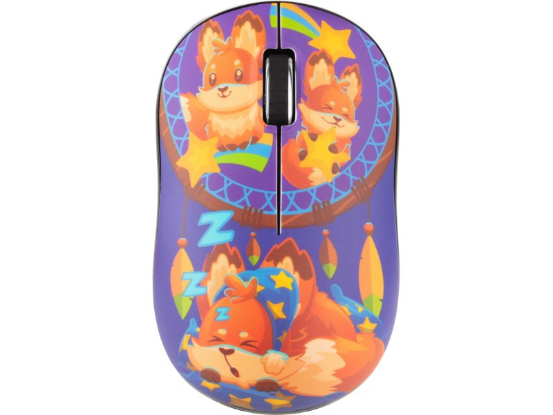 Мышь 2E MF209 WL Fox фиолетовая