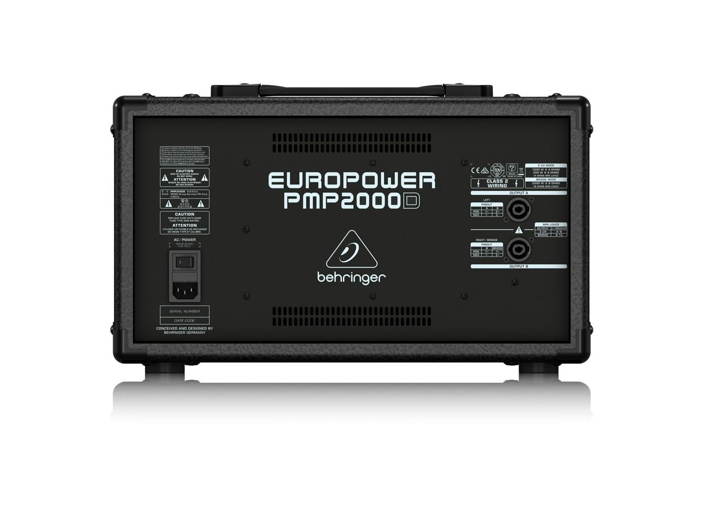 Микшерный пульт Behringer Europower PMP2000D чёрный