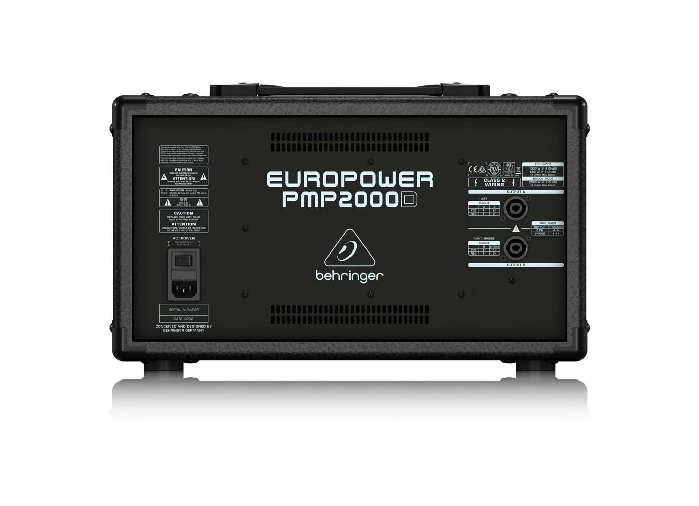 Микшерный пульт Behringer Europower PMP2000D чёрный