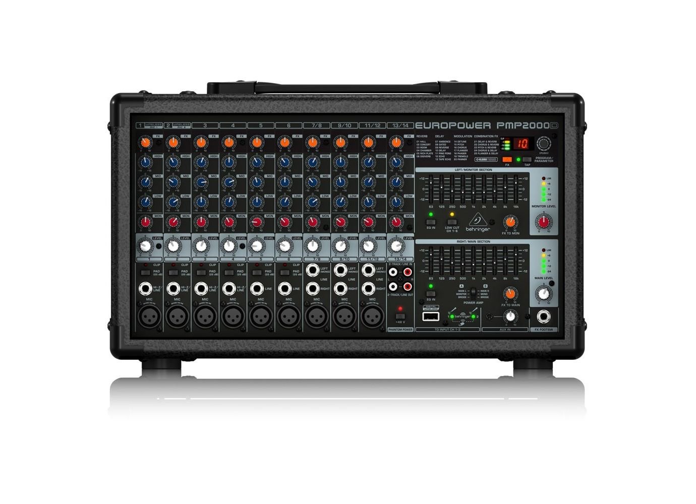 Микшерный пульт Behringer Europower PMP2000D чёрный