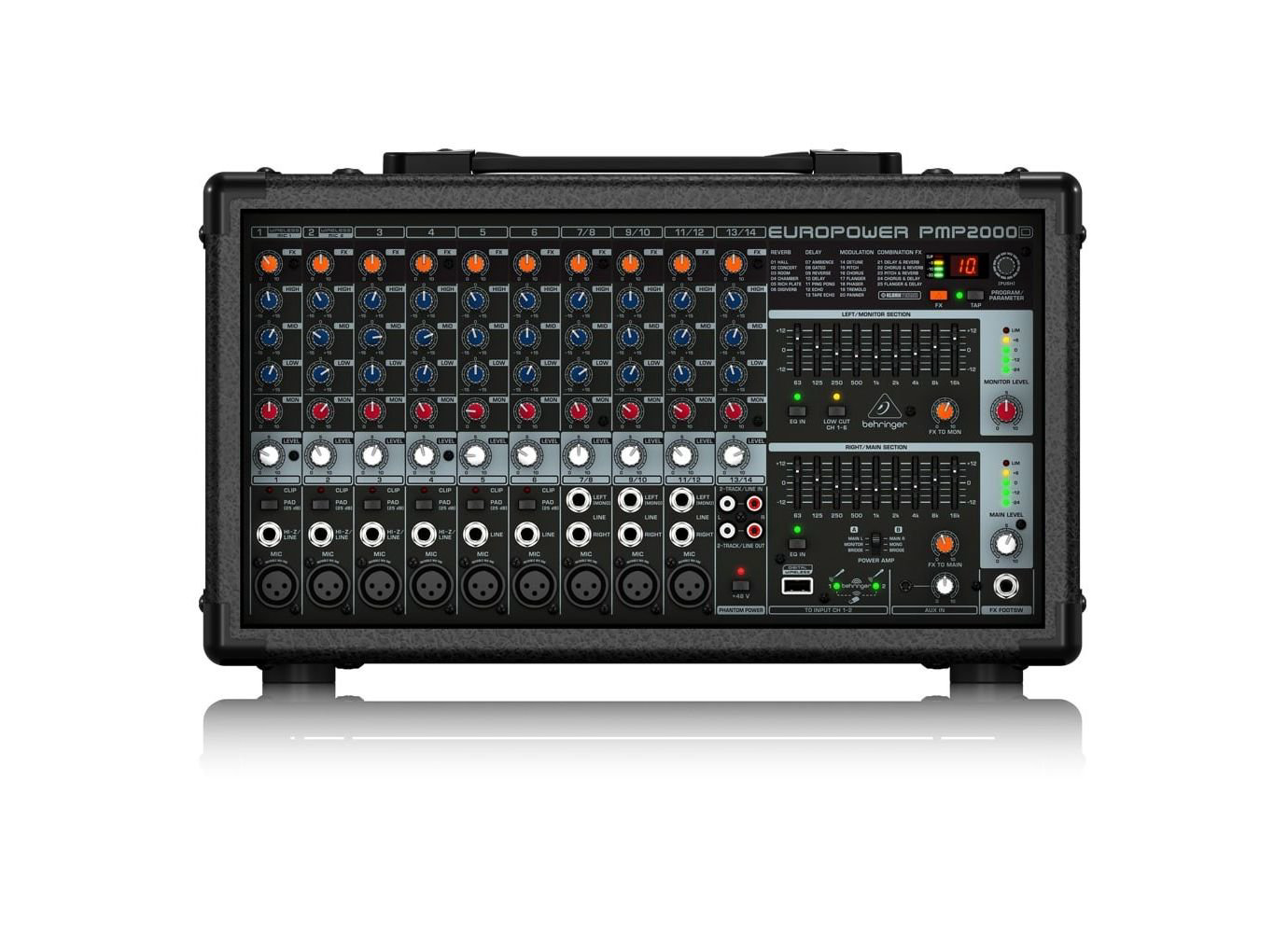 Микшерный пульт Behringer Europower PMP2000D чёрный
