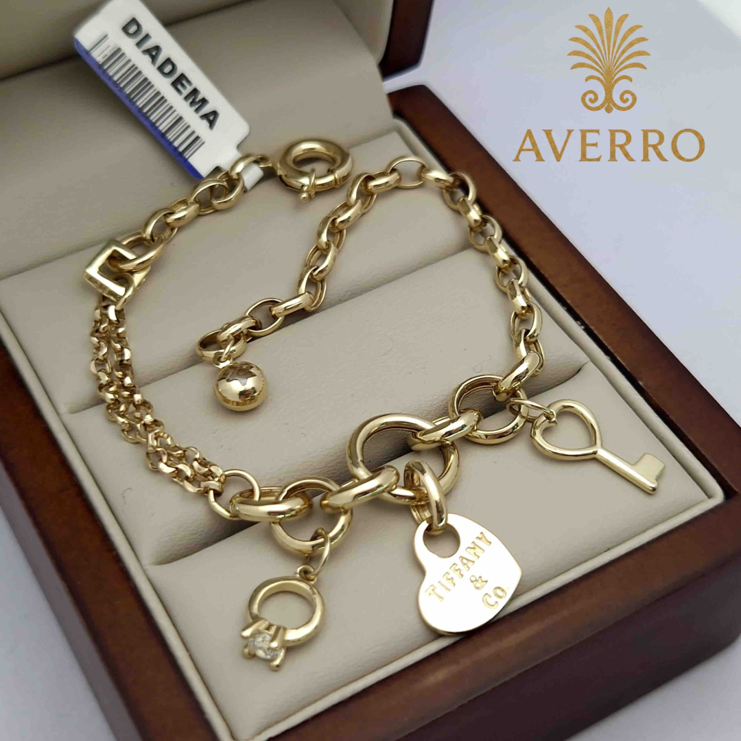 Браслет Averro Av130120263 золото 7.69гр 20см купить,575200