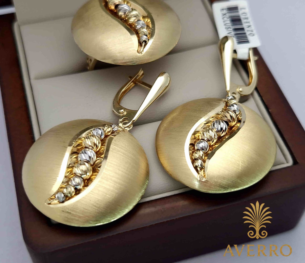 Комплект Averro Av090120265 золото 14.42гр 19р купить,NaN