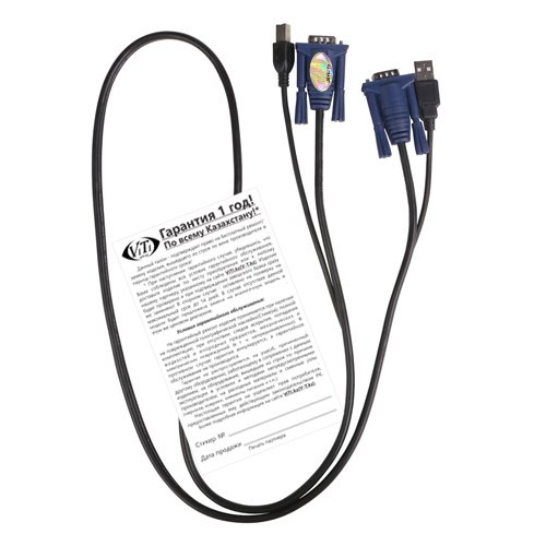 Кабель ViTi UV 1.5м черный