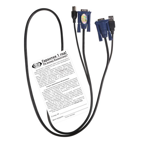 Кабель ViTi UV 1.5м черный купить,2447