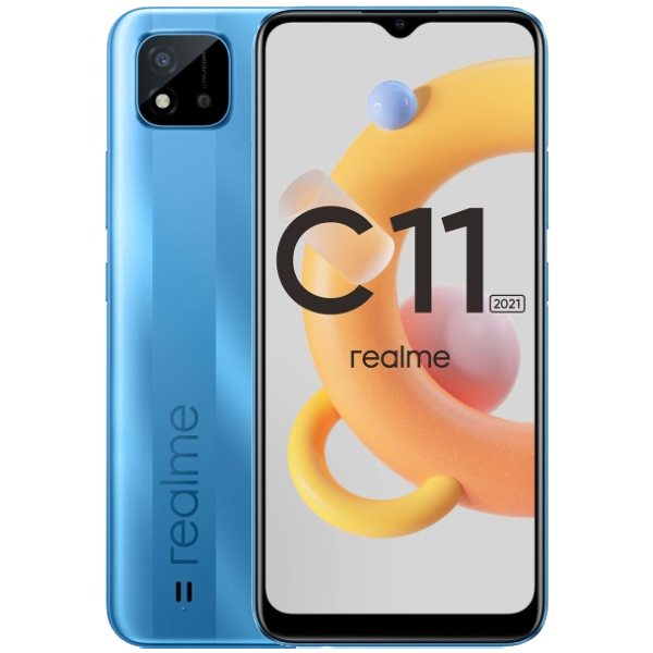 Смартфон Realme C11 2021 32Gb Blue купить,NaN