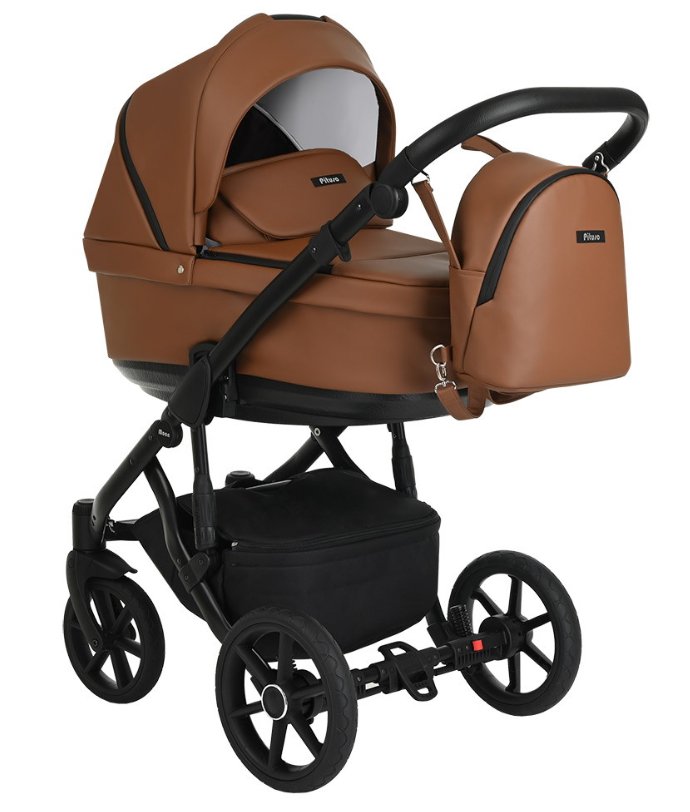 Коляска Pituso 2в1 Moon M026 Кожа Camel купить,NaN