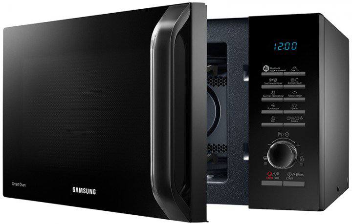 Микроволновая печь Samsung MC28H5135CK черная купить,NaN