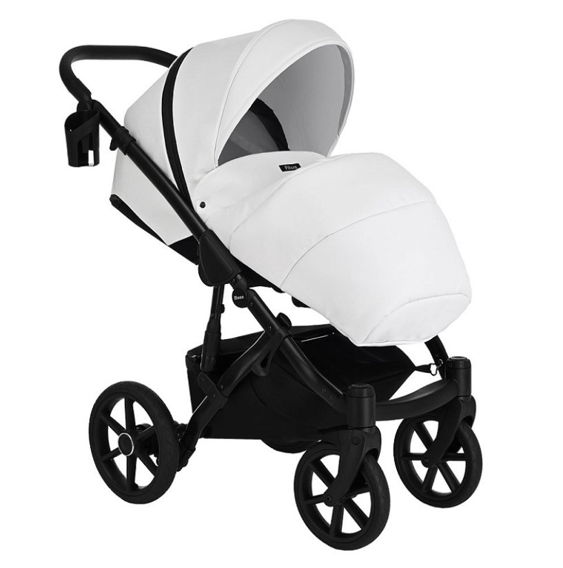 Коляска Pituso 2в1 Moon M025 Кожа White купить,NaN