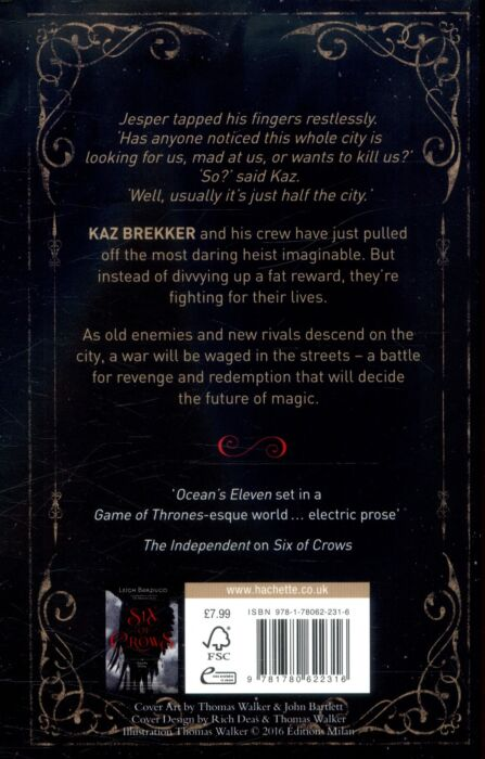 Bardugo L. Six of Crows Crooked Kingdom купить,NaN