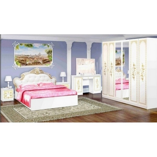 Спальный гарнитур Elegant Белла 6Д белый 
