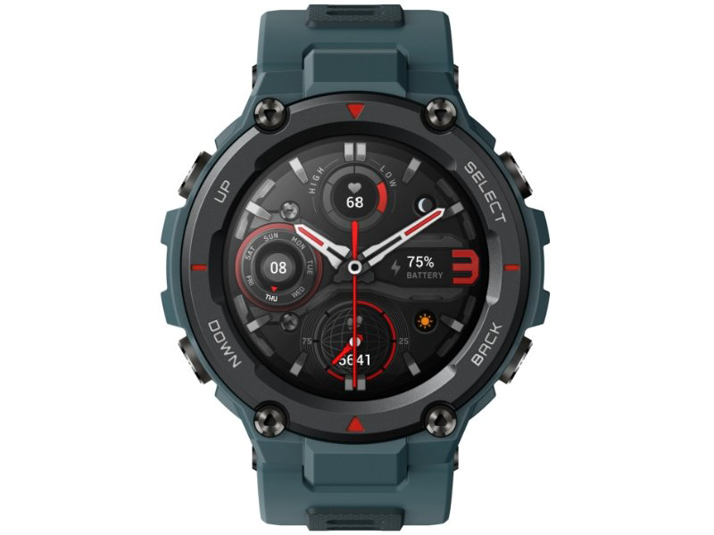 Смарт-часы Xiaomi Amazfit T-Rex Steel Blue купить,NaN