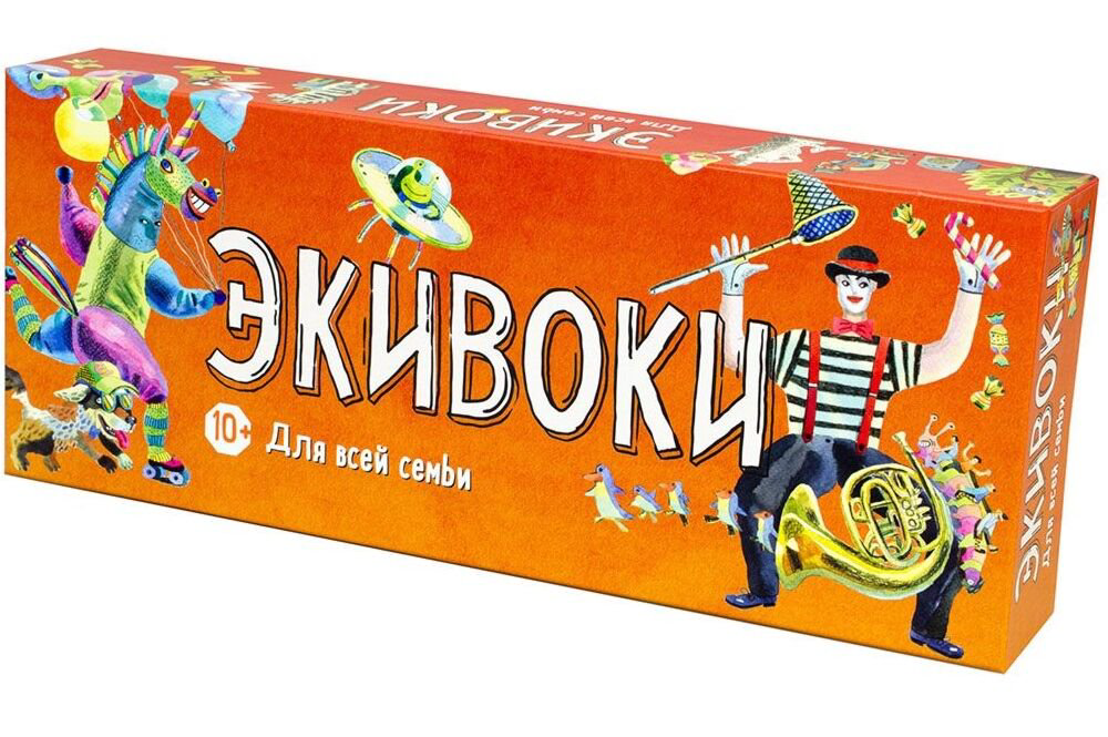 Настольная игра  Нескучные игры Экивоки для всей семьи купить,NaN