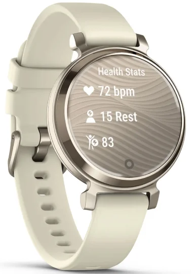 Смарт-часы Garmin Lily 2 with Coconut Silicone Band 010-02839-00 35мм Cream Gold купить,0