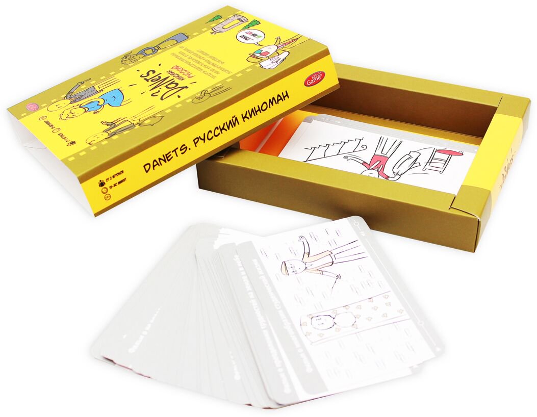Настольная игра Рыжий Кот  DaNetS  Русский киноман купить,NaN