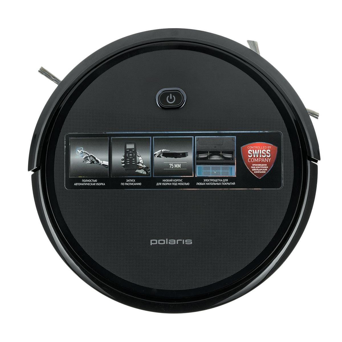 Робот-пылесос Polaris PVCR 1026 черный купить,0