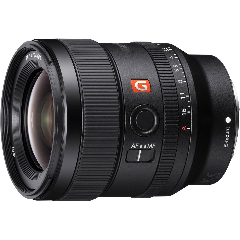 Объектив Sony FE 24mm F1.4 GM SEL24F14GM.SYX черный