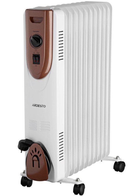 Обогреватель Ardesto OFH-11X1 бело-коричневый