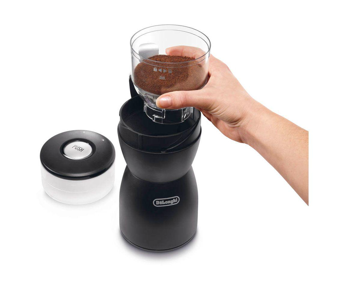 Кофемолка De'Longhi KG 49 черная купить,NaN